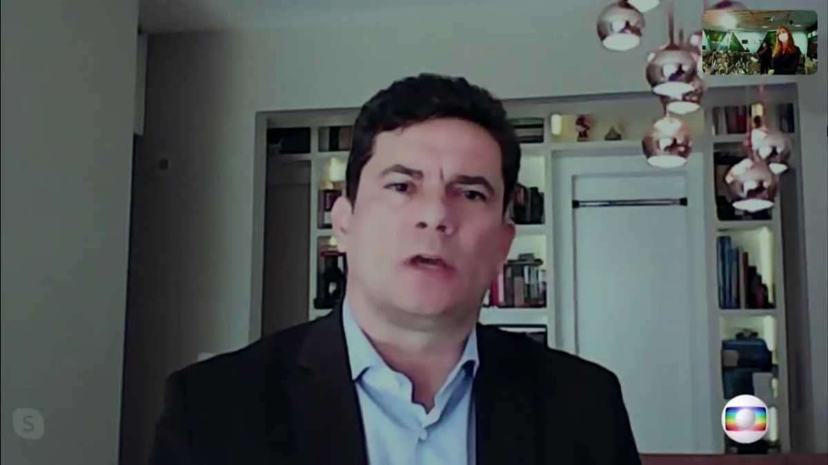 Sergio Moro em entrevista ao Fantástico