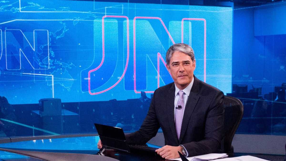 William Bonner no Jornal Nacional