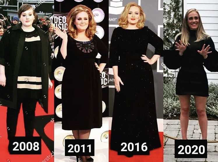 Adele mais magra