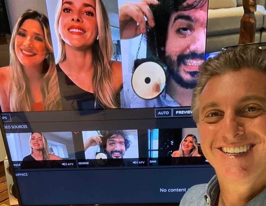 Luciano Huck e Gonga La Gonga remoto