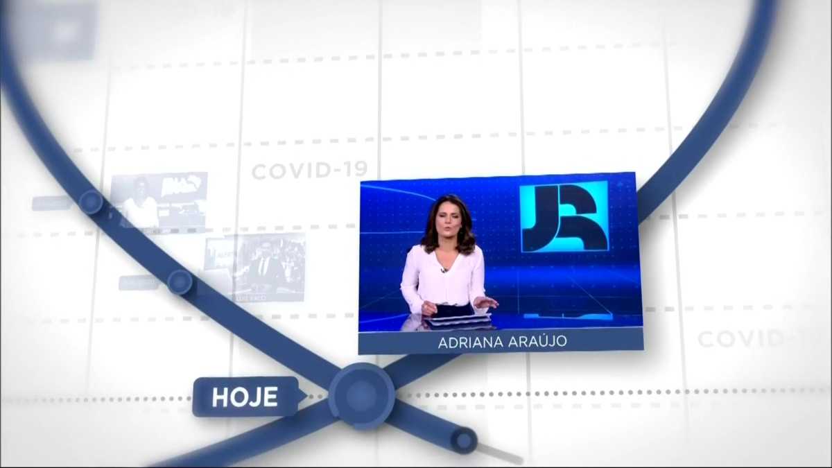 Adriana Araújo em institucional da Record TV