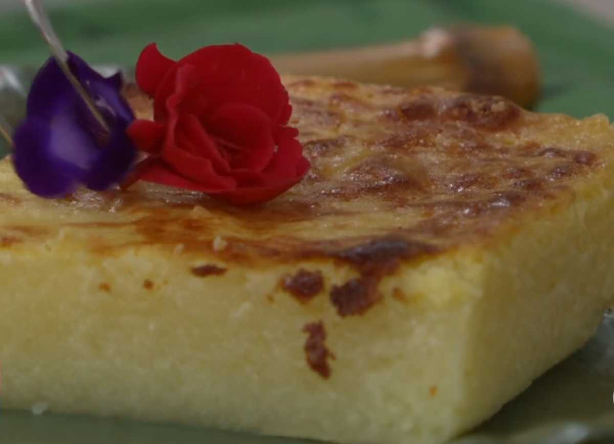 Bolo de Mandioca Gratinado da Ana Maria Braga