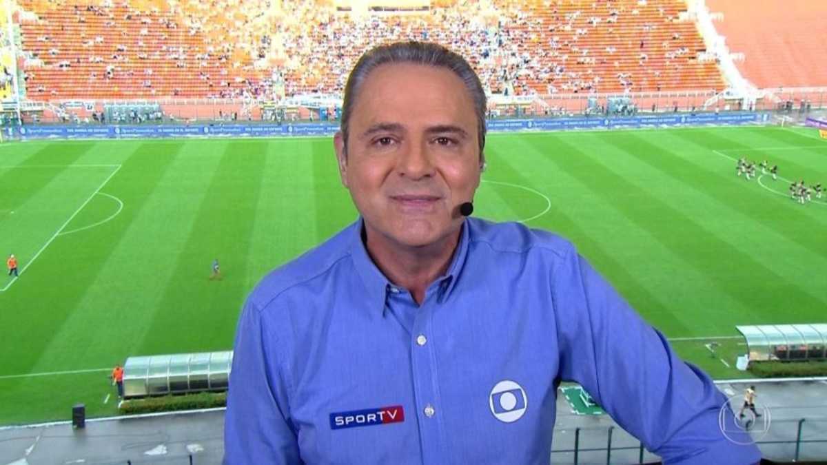 Luís Roberto, narrador de futebol da Globo