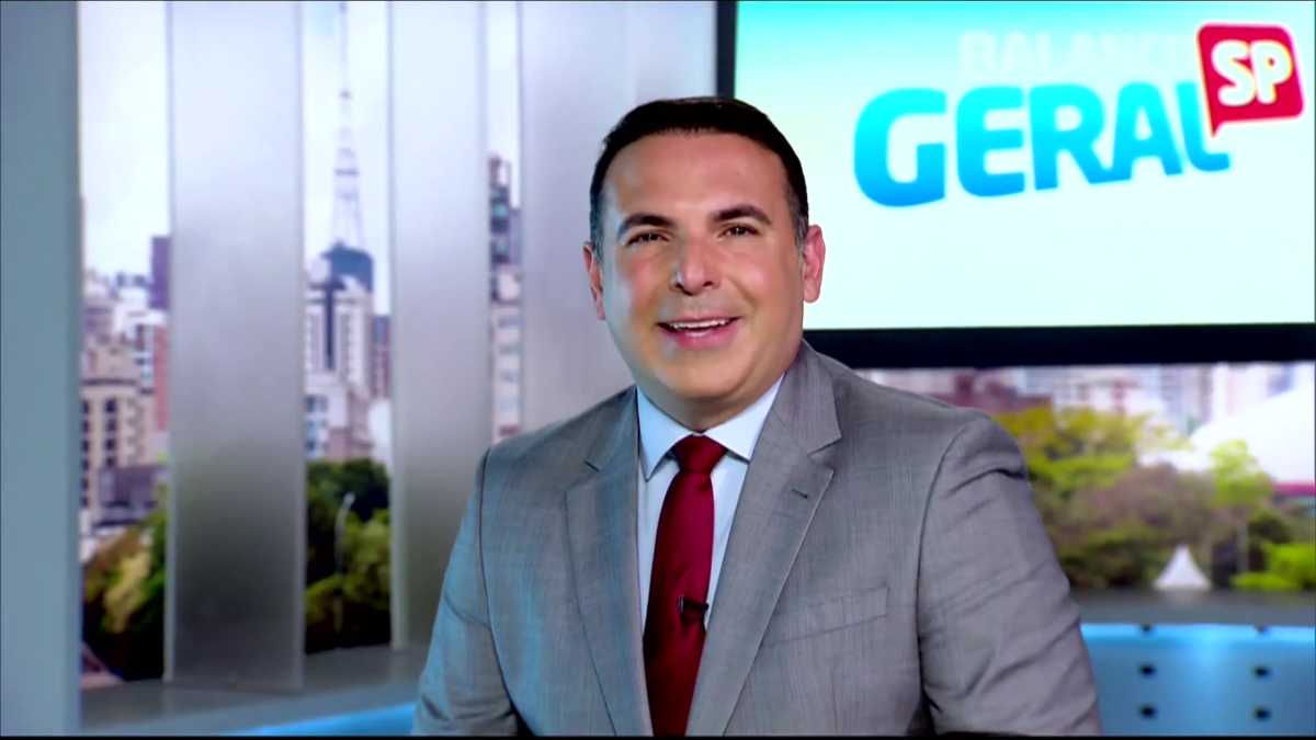 Reinaldo Gottino em chamada da Record TV