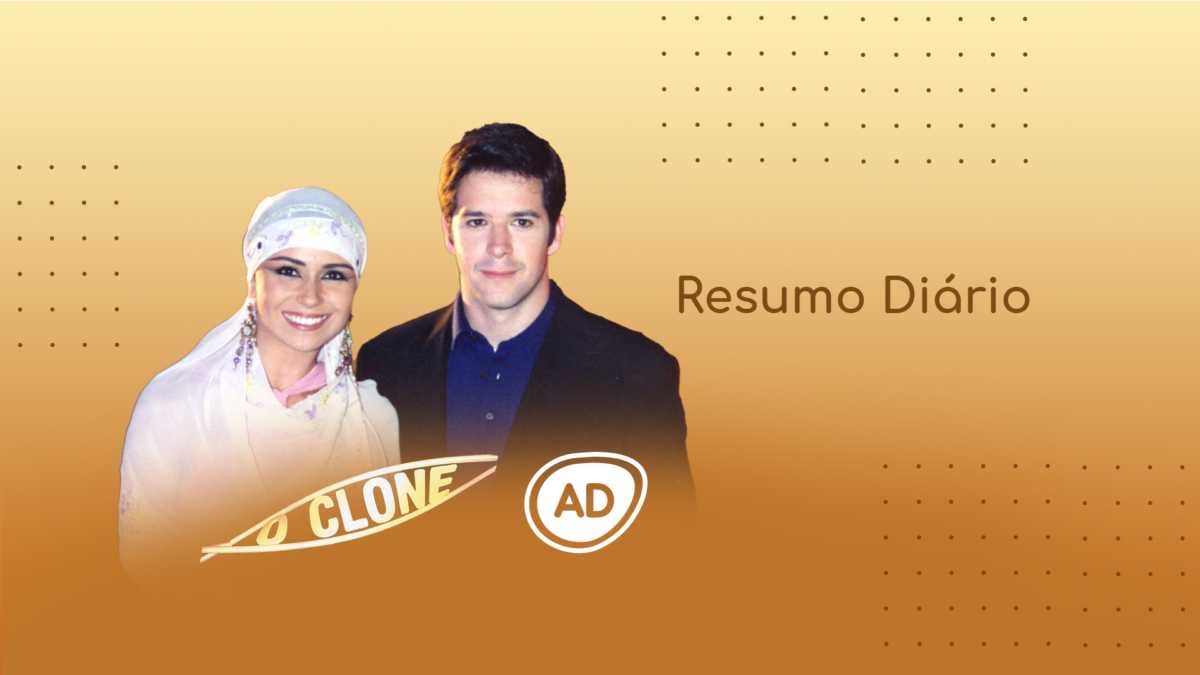 Logo do resumo diário de O Clone no Viva