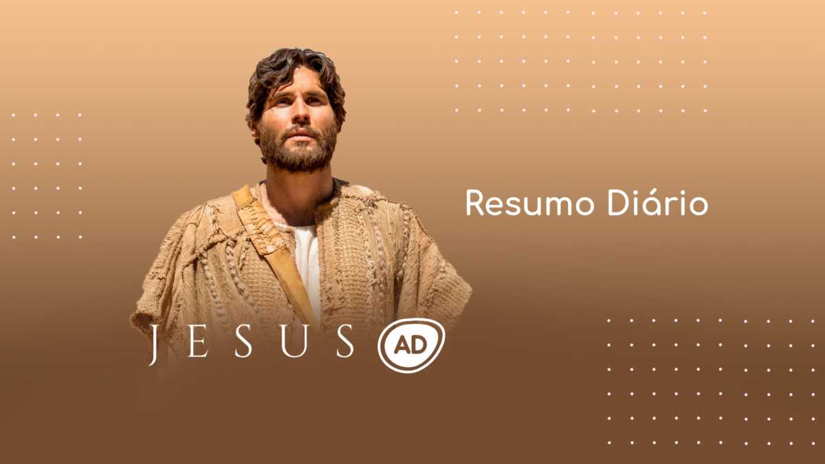 Logo do Resumo diário da novela Jesus