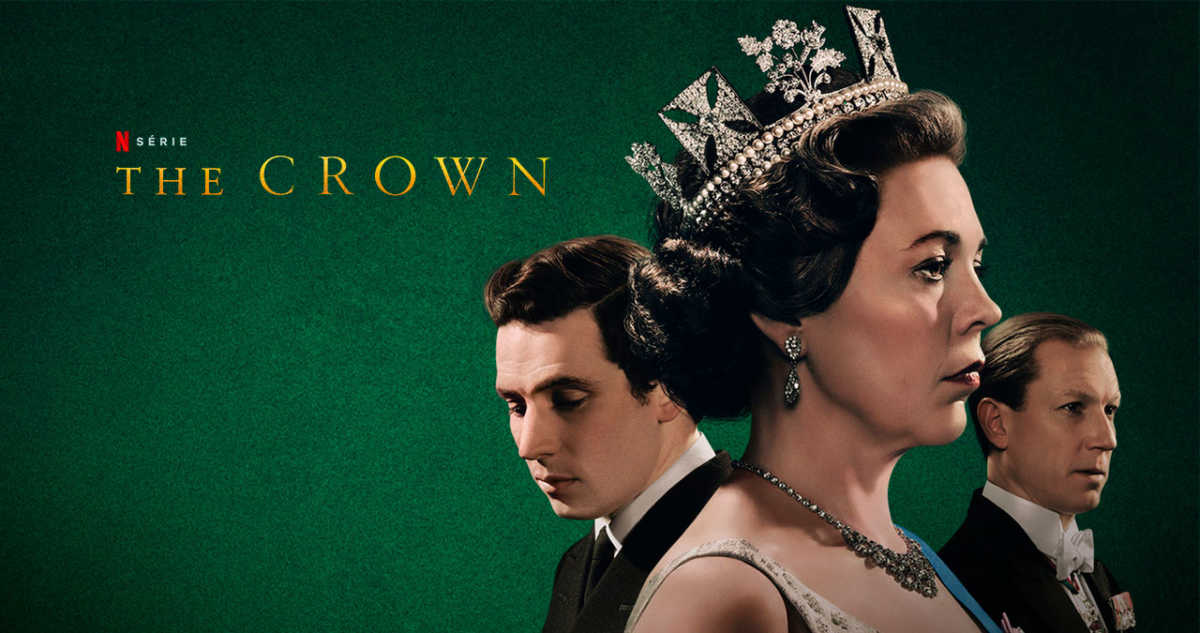 Capa da série The Crown/na Netflix