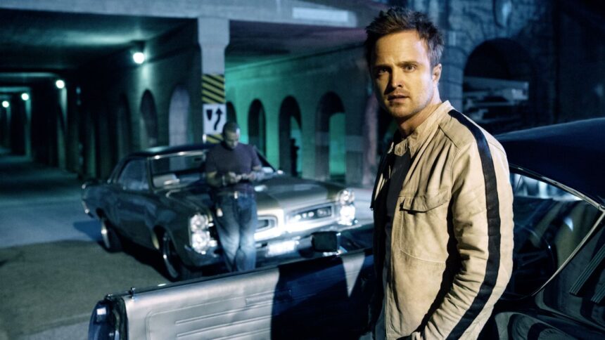 Arte de divulgação de Need for Speed O Filme com o protagonista