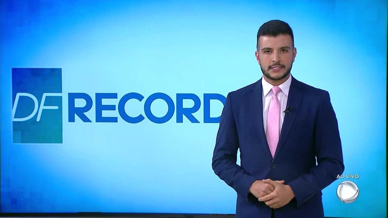 Matheus Ribeiro apresentando o DF Record