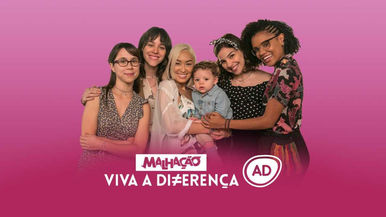 Logo dedo resumo da novela Malhação Viva a Diferença