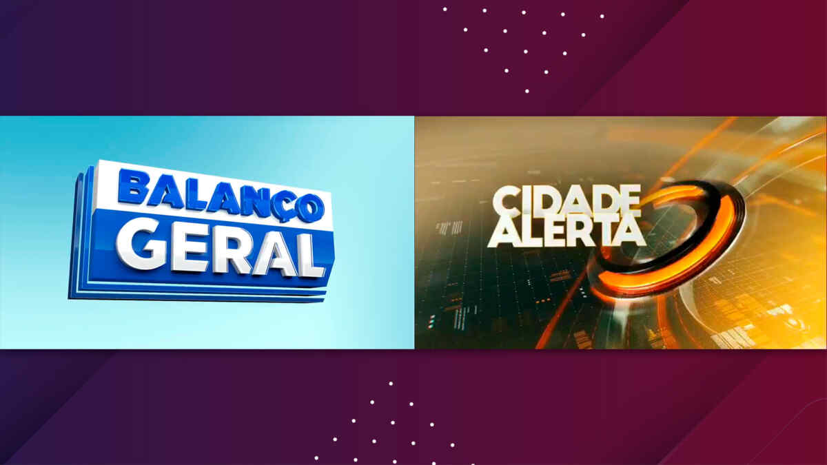 Novo Logo do Balanço Geral e Cidade Alerta