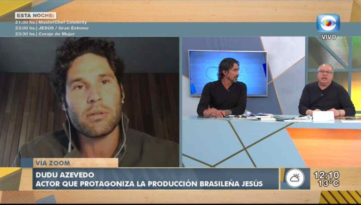 Dudu Azevedo em entrevista ao La mañana en casa