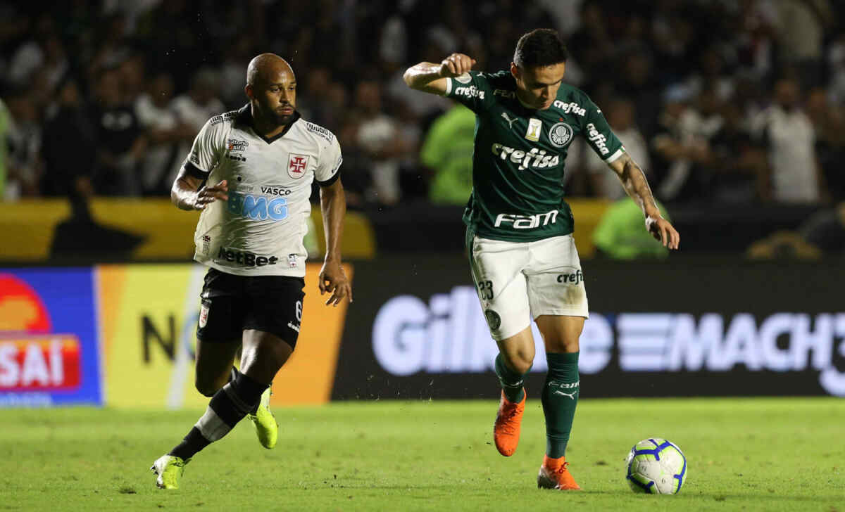 Partida entre Vasco e Palmeiras pelo Campeonato Brasileiro