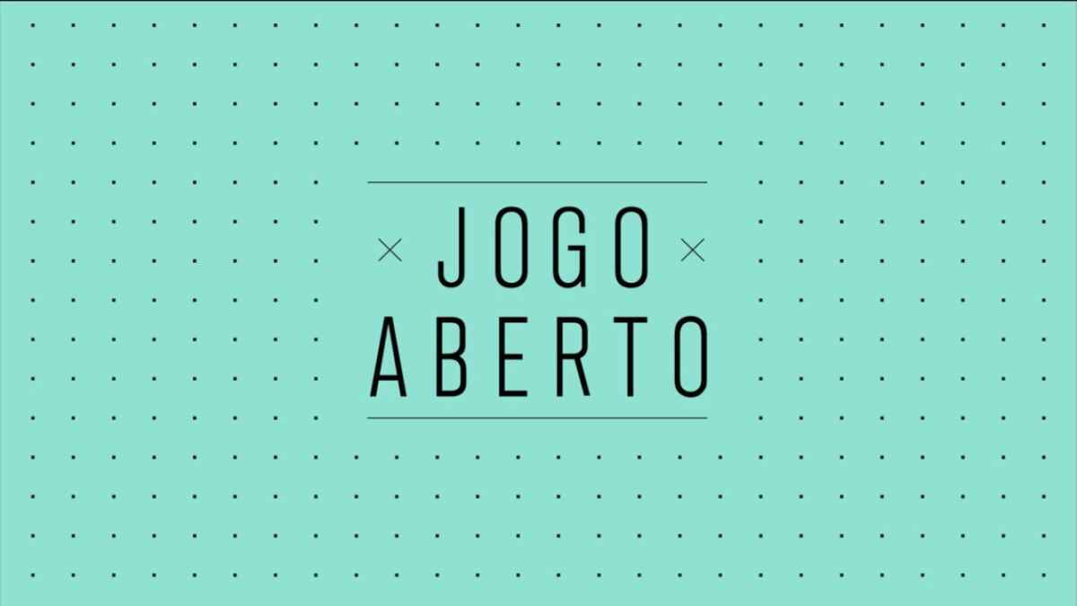 Logo do programa esportivo Jogo Aberto