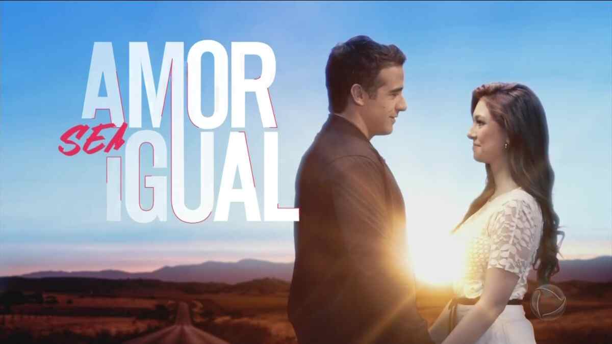 Novo Logo da novela Amor Sem Igual na nova abertura da novela