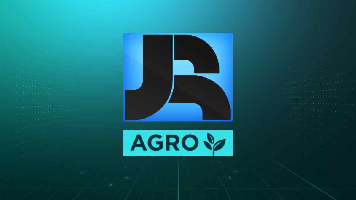 Logo do JR Agro, novo programa da Record News