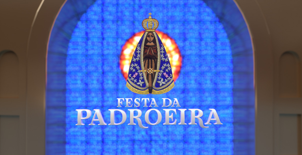 A Festa da Padroeira deste ano será virtual e com programação especial l Imagem: Reprodução/TV Aparecida