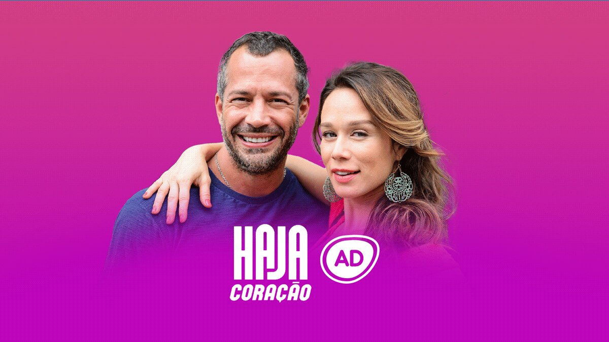 Logo do resumo da novela Haja Coração