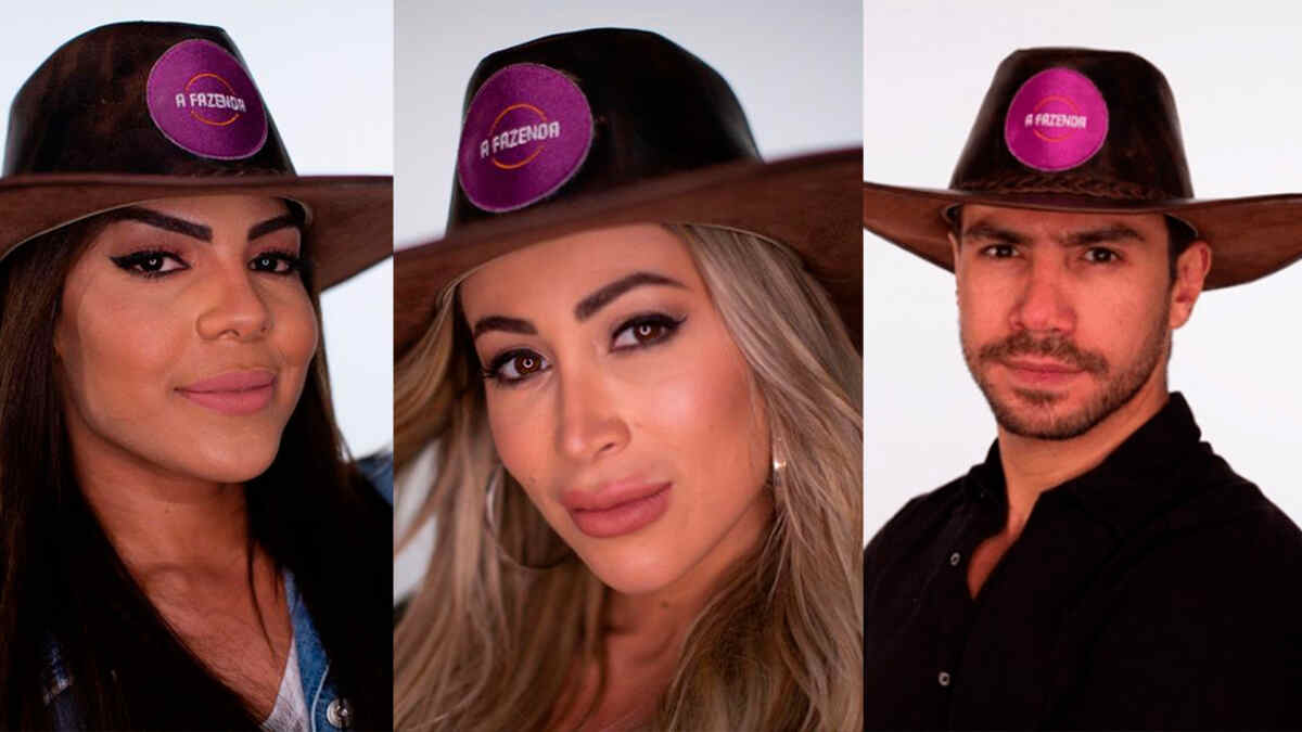 Tays Reis, Carol Narizinho e Mariano farão a Prova do Fazendeiro