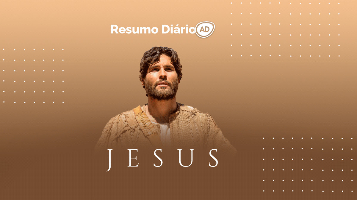 Logo do Resumo diário da novela Jesus