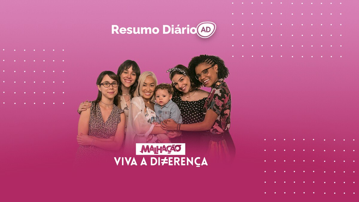 Logo do resumo diário de Malhação Viva A Diferença