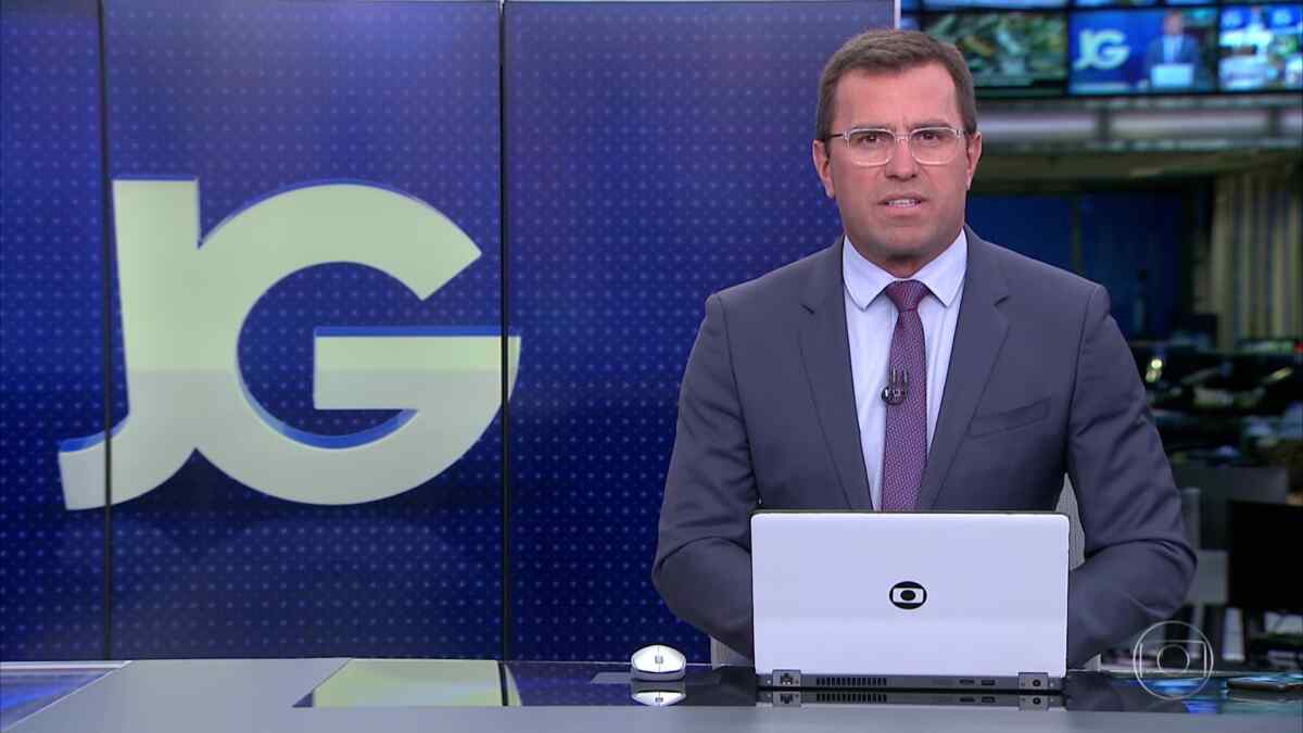 Rodrigo Bocardi em plantão do Jornal da Globo desta terça-feira, 22 de dezembro