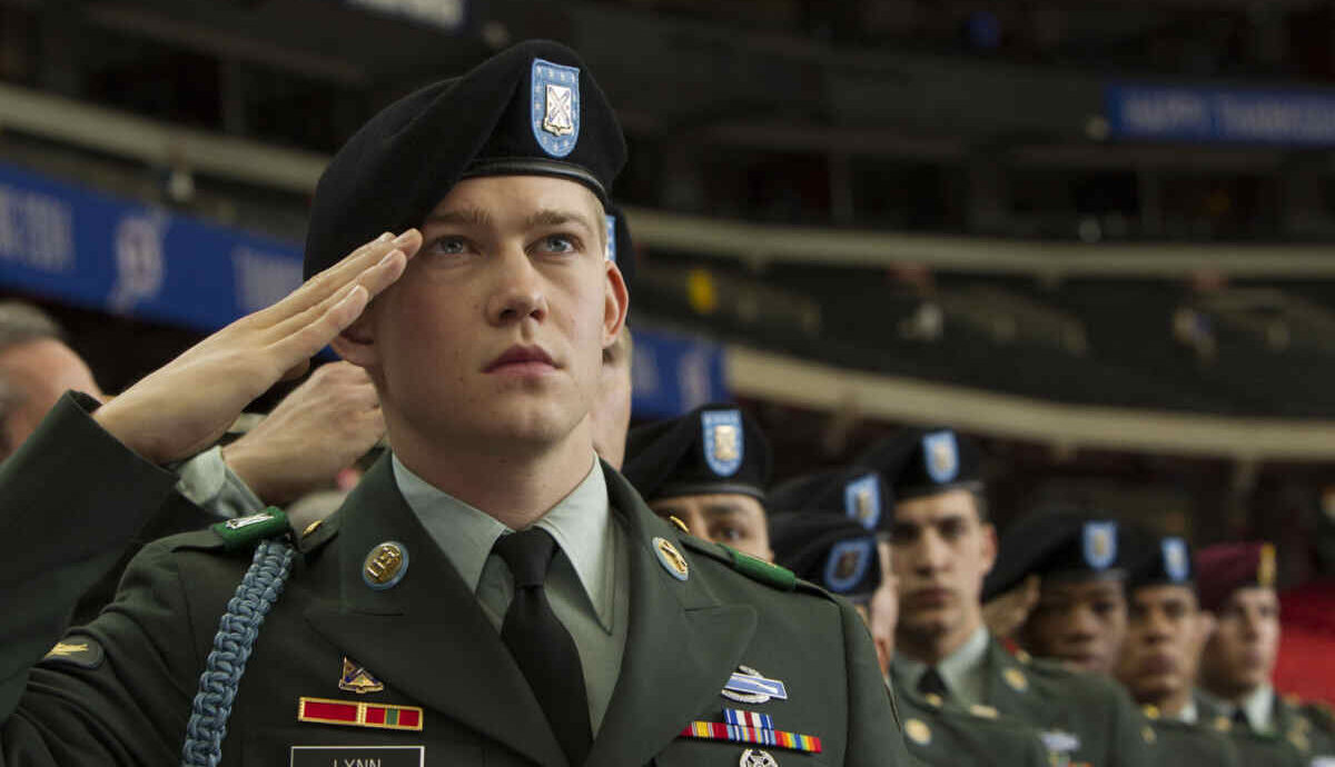 Cena do filme A Longa Caminhada de Billy Lynn, exibido pela Record TV no Cine Aventura