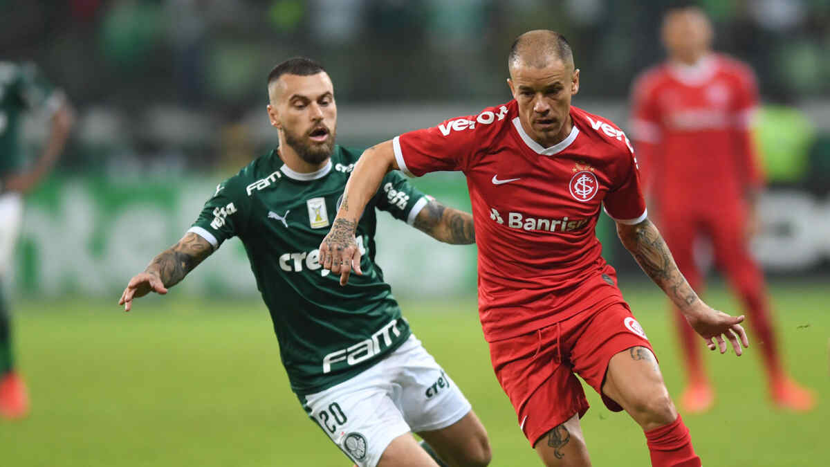 Duelo entre Palmeiras e Internacional em 2019