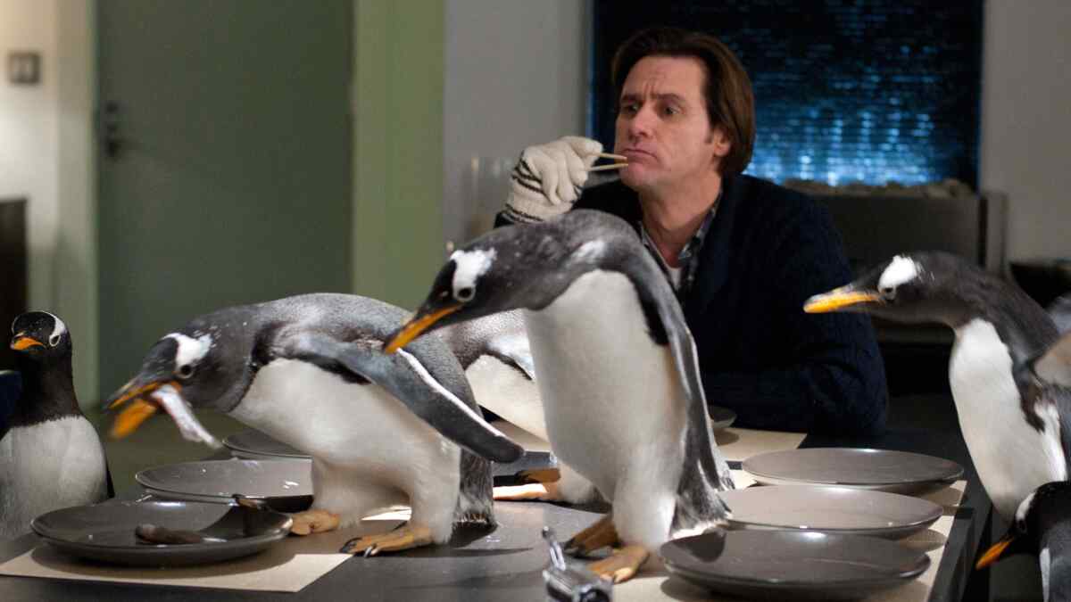 Cena do filme Os Pinguins do Papai, exibido pela Globo na Sessão da Tarde