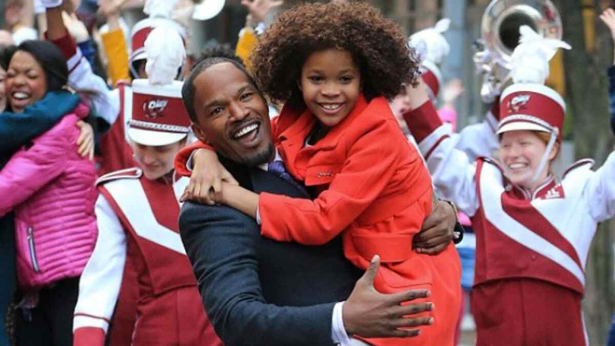 Cena do filme Annie, exibido pela Globo na Sessão da tarde