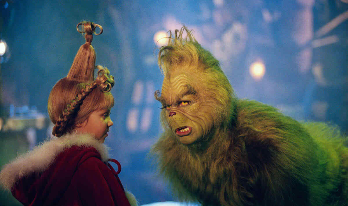 Cena do filme O Grinch, exibido na programação da TV Globo