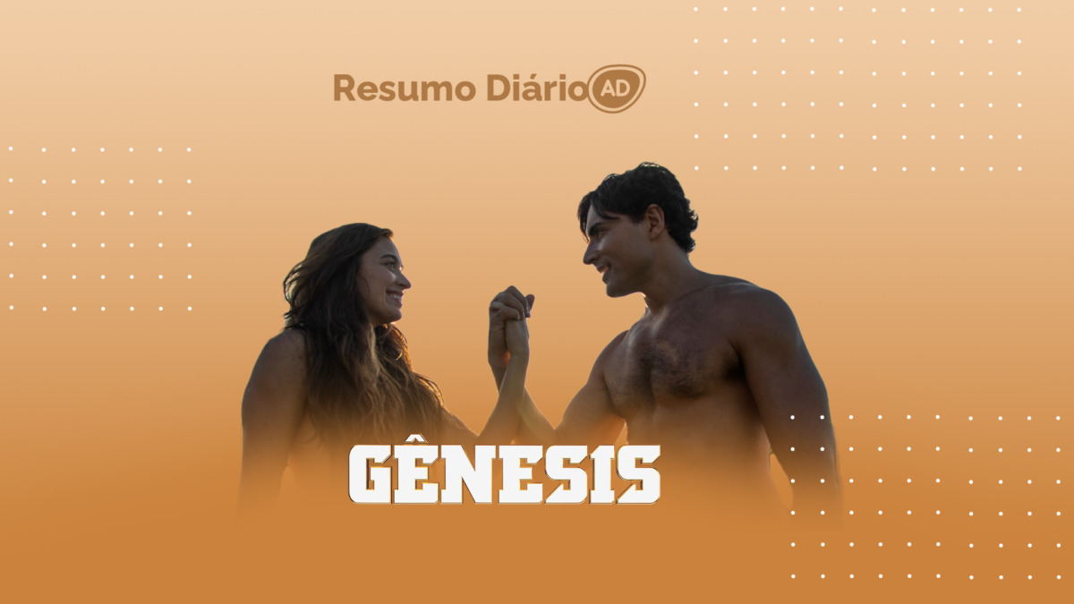 Logo do resumo diário da novela Gênesis