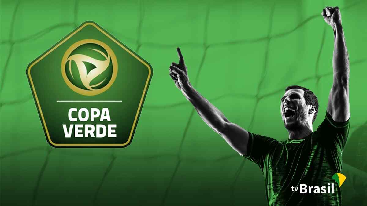 Logo da Copa Verde na TV Brasil