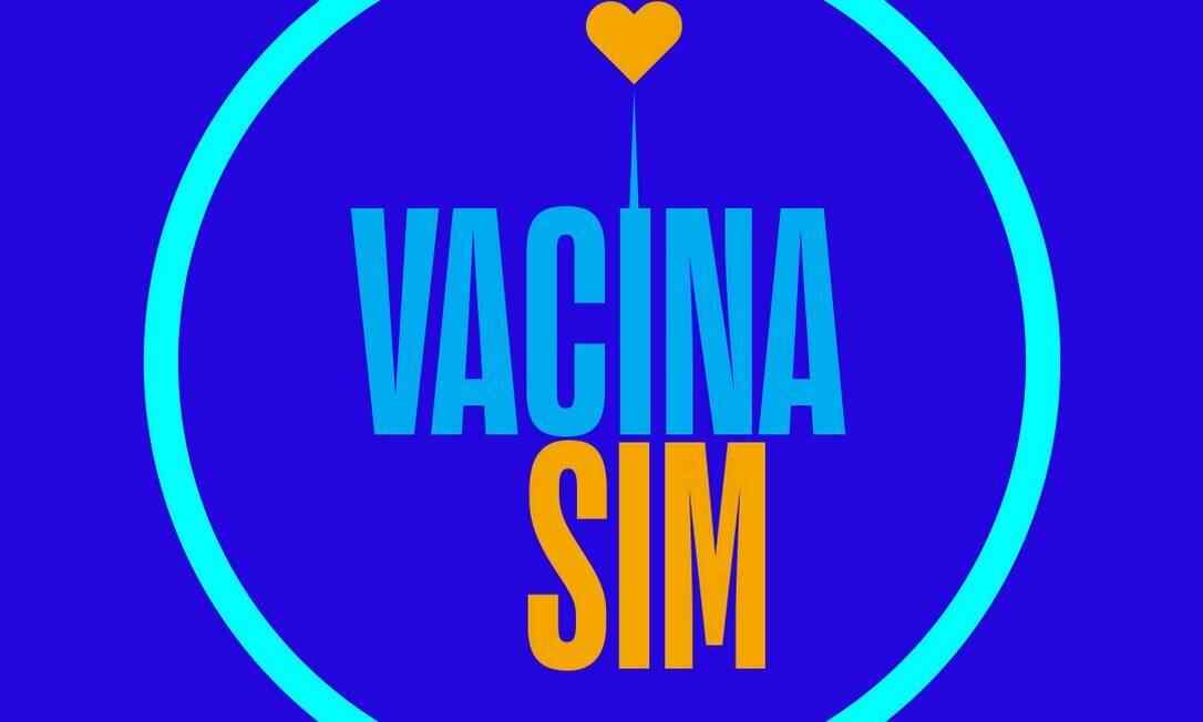 Logo da campanha 'Vacina Sim', promovida pelo consórcio dos veículos de imprensa