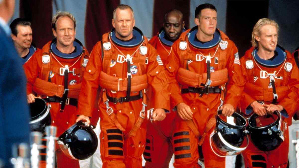 Cena do filme Armageddon, exibido pela Globo na Sessão de Sábado