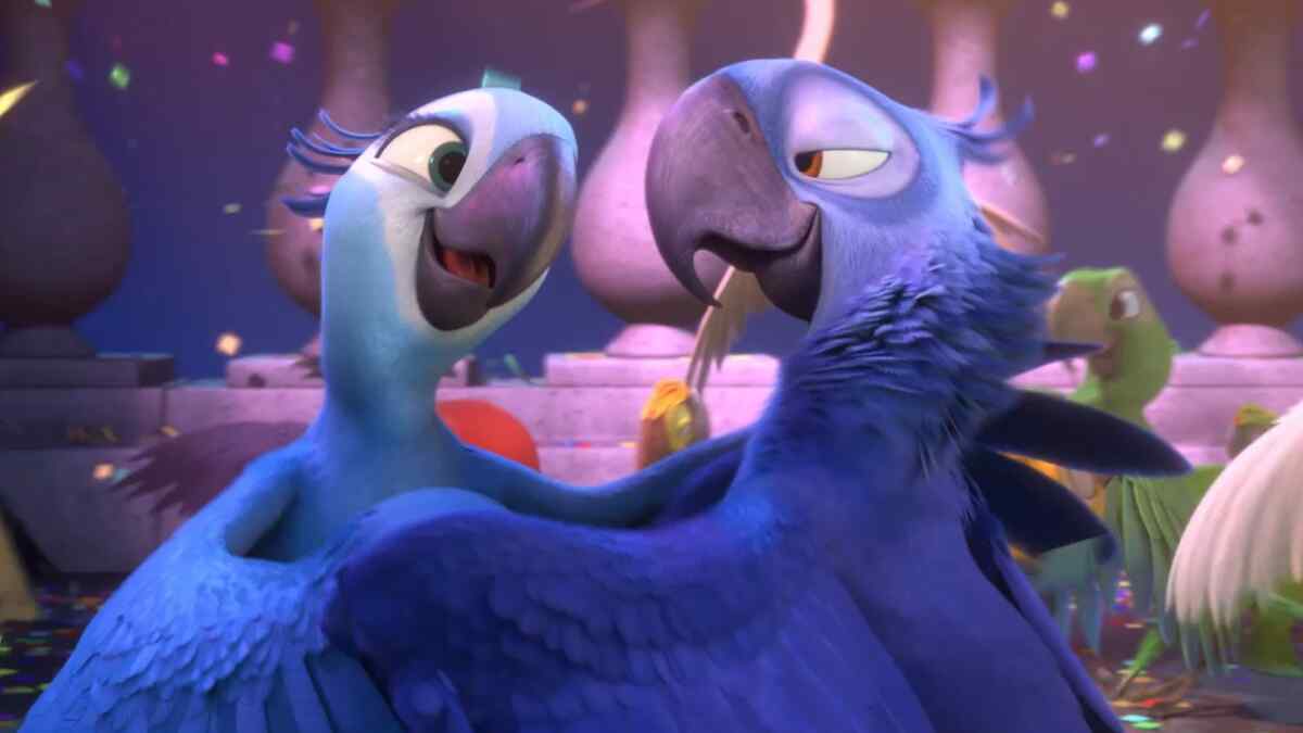 Cena do filme de animação Rio 2, exibido pela Globo na Sessão da Tarde