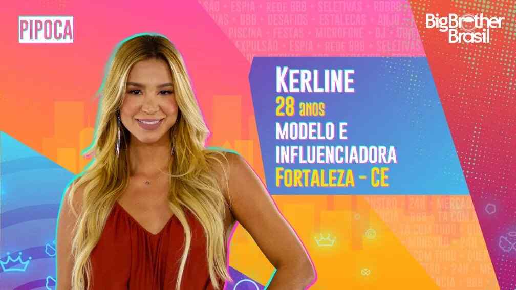 Kerline não descarta um romance dentro do BBB 21