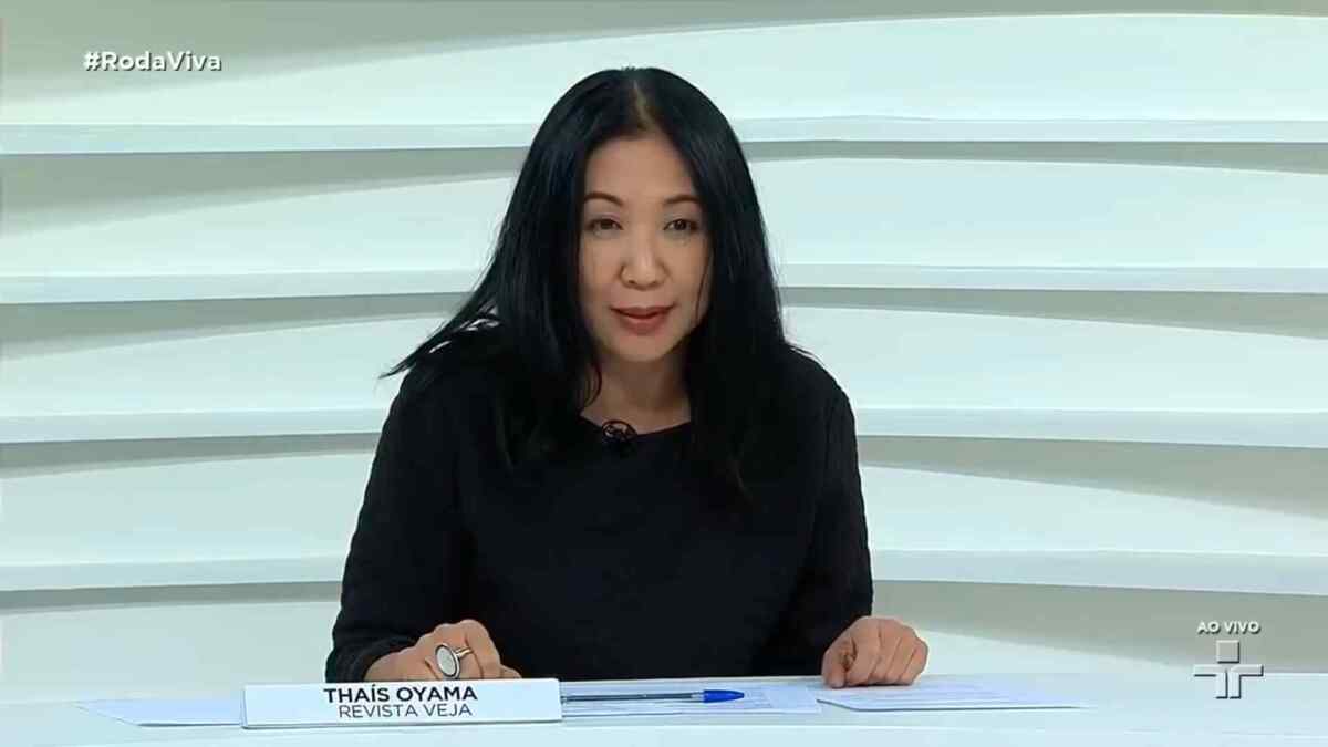 Thaís Oyama no Roda iva da TV Cultura