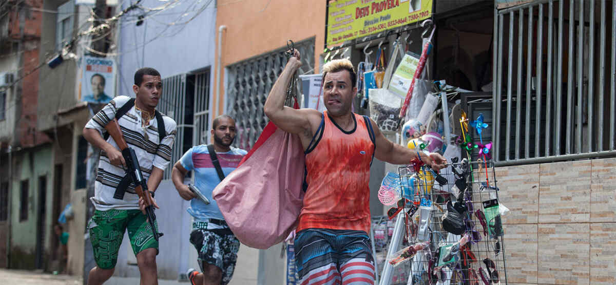 Cena do filme Um Suburbano Sortudo, exibido pela Globo no Supercine