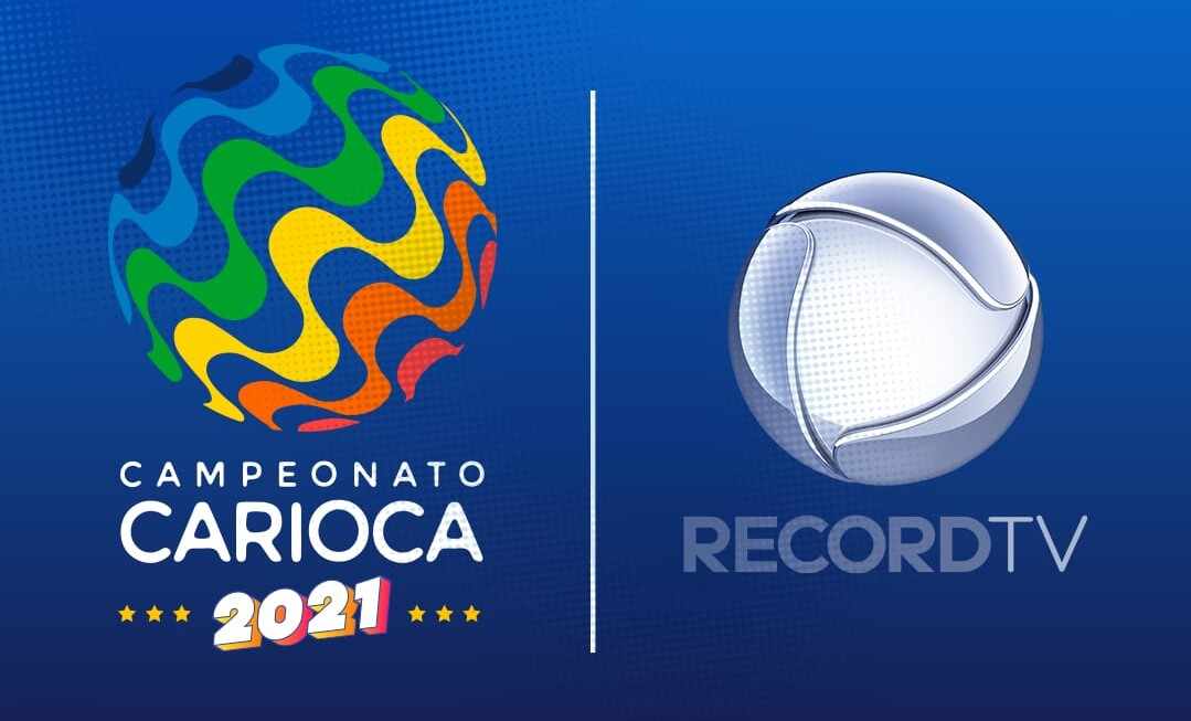 Arte de divulgação da Record TV para o Campeonato carioca