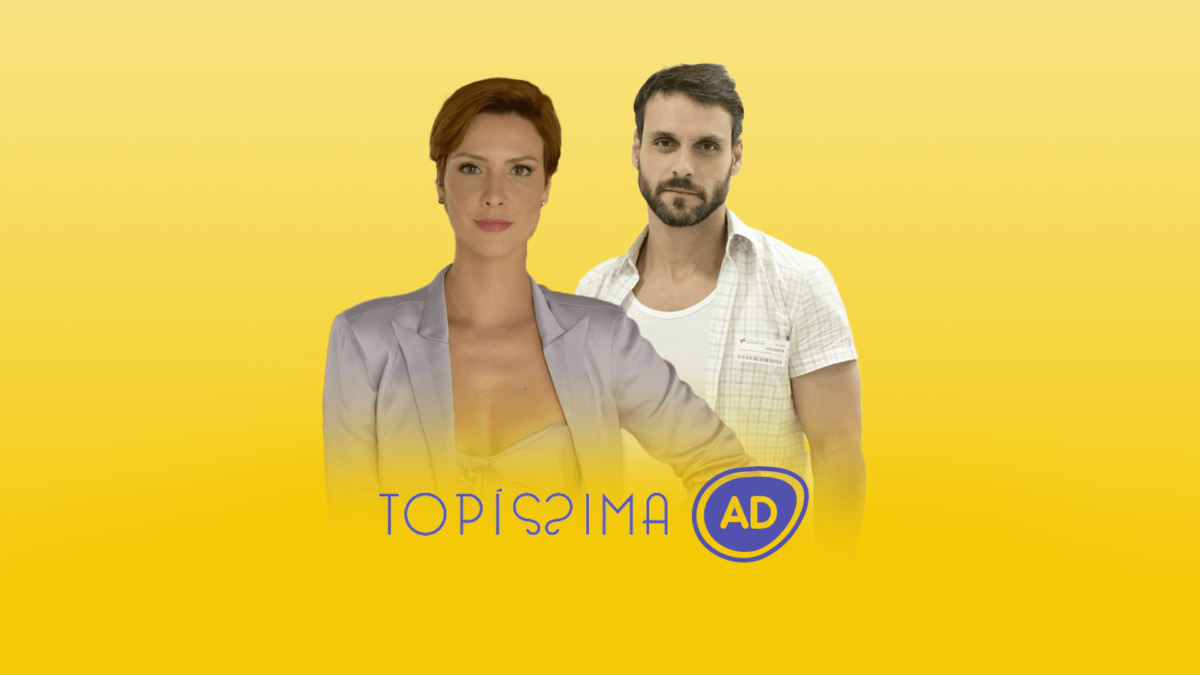 Logo do resumo da novela Topíssima