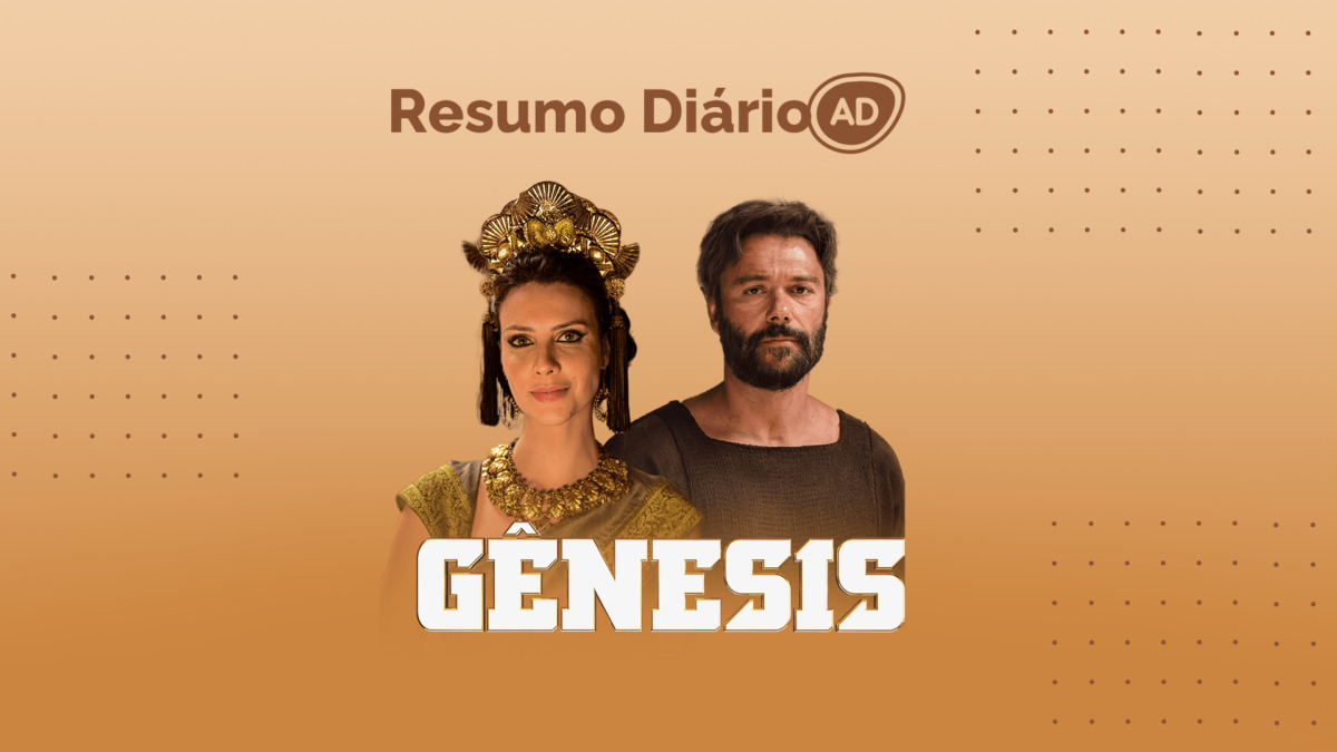 Logo do resumo diário da novela Gênesis