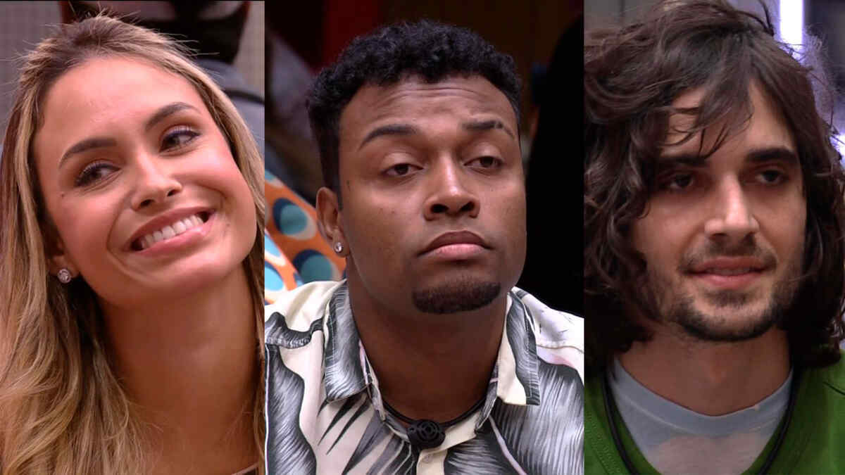 Sarah, Nego Di e Fiuk no terceiro paredão do BBB 21