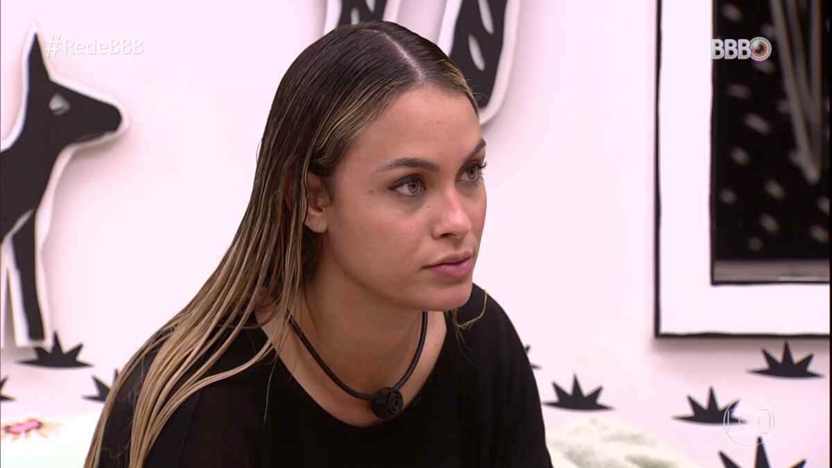 Sarah Andrade conversa com Gilberto no quarto cordel do BBB 21