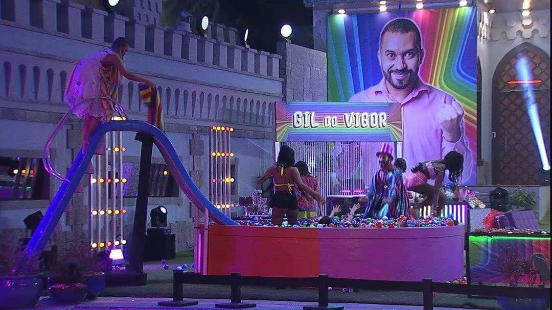 Festa de Gilberto no BBB 21, teve muita representatividade, emoção e declaração de amor entre o líder e Juliette.