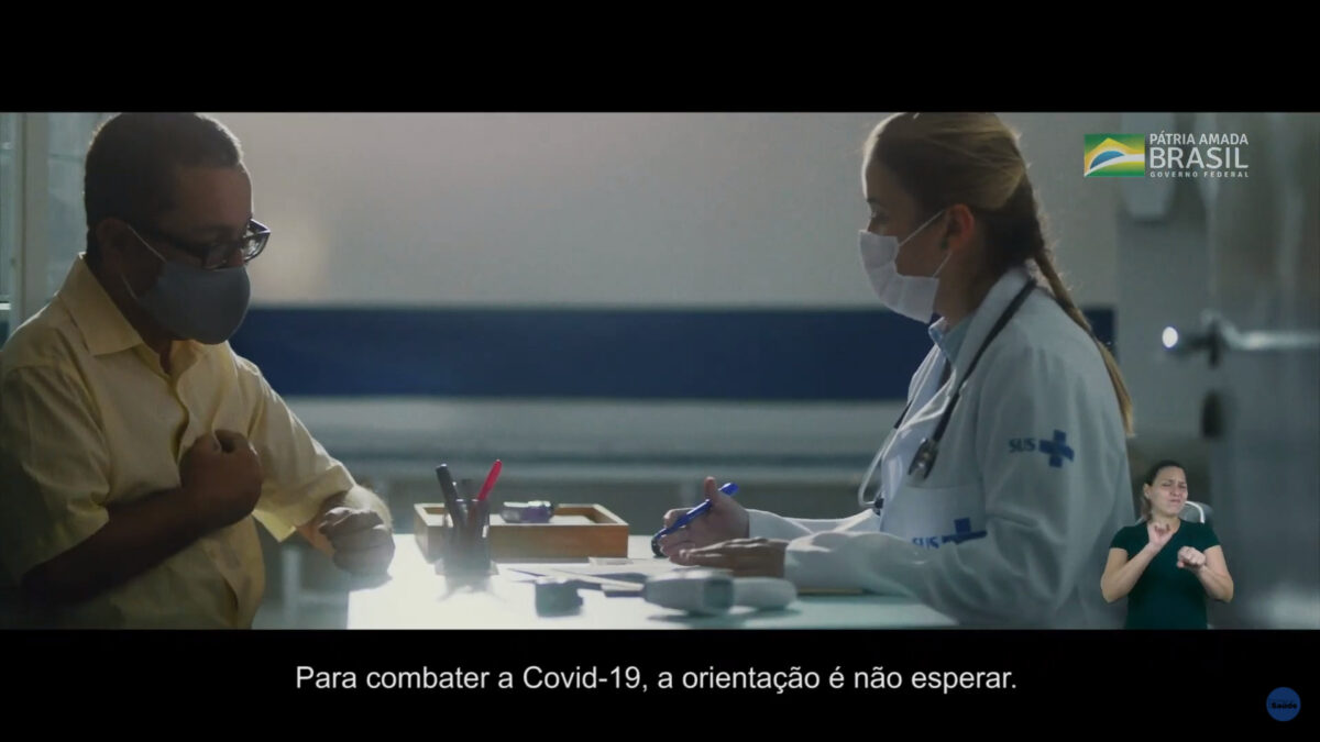 Campanha do ministério da saúde sobre "tratamento precoce" da Covid-19, pagou influenciadores