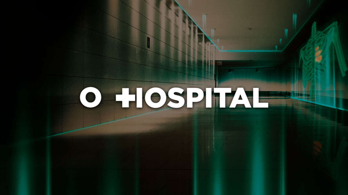 Logo provisório de O Hospital, a nova série da Record TV