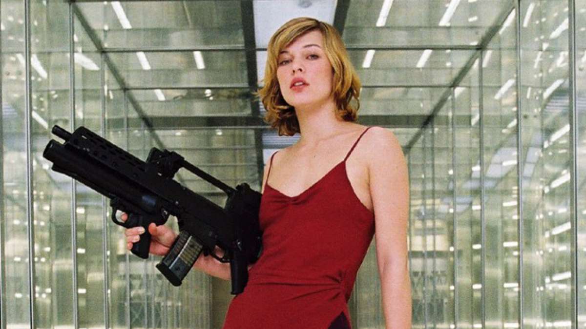 Cena do filme Resident Evil: O Hóspede Maldito, exibido pela Record TV na Super Tela