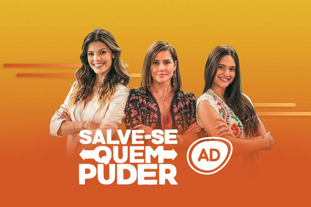 Logo do resumo semanal da novela Salve-se Quem Puder.