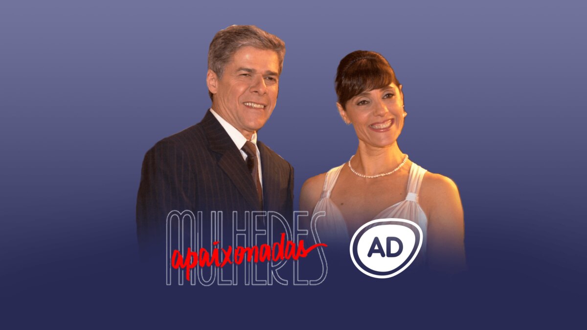 Logo do resumo da semana da novela Mulheres Apaixonadas, exibida no canal Viva.